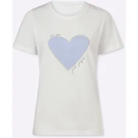 Heine T-Shirt in ecru, | Gr.: 42