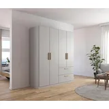 Rauch Drehtürenschrank »Skandi« - 181x54x210cm - braun - Holz