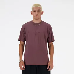 NEW BALANCE Herren Shirt Mens Lifestyle T-Shirt, LIE, M