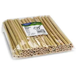 VEPATIM 250x Bambus-Trinkhalm kompostierbar 230 mm