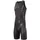 ZONE3 Neoprene Kneeskin Kurzer Neoprenanzug, Schwarz-Rot, M