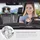 Reer BabyView LED Auto-Sicherheitsspiegel mit Licht - Schwarz/Grau