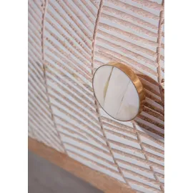 GUTMANN FACTORY Kommode Linea Holz Orange Mango