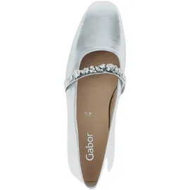Gabor Ballerinas, in silber, | Gr.: 7