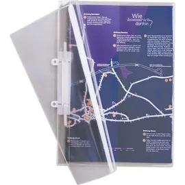 Durable Schnellhefter A4 Transparent