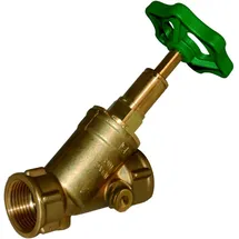 aalberts SEPP DIN-Basis Freistromventil 0048916 DN 40 x Rp 1 1/2, steigende Spindel, ohne Entleerung, Messing