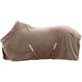 Covalliero Abschwitzdecke Fleecedecke HW 2024 Taupe 125 cm