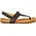 Horizon Flache Sandale schwarz/weiß 42 EU