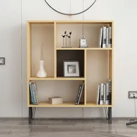 Livetastic Bücherregal 90 x 107,8 x 25 cm Eiche