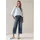 STREET ONE High Waist Wide Leg Jeans im Loose Fit Dark Blue wash 27 - 27W / 26L