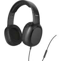 Hama Kopfhörer "Fun II", On-Ear, Mikrofon, einseitige Kabelführung, 3,5-mm,