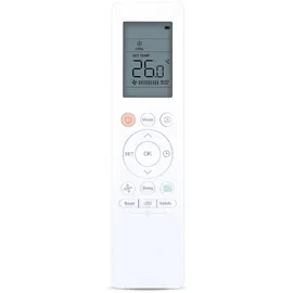 Midea Solstice Klimaanlage Set 2,6 kW Weiß