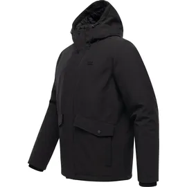 Ragwear Funktionsjacke "Shellis YOUMODO", Herren, Gr. M (50), schwarz, Softshell, Obermaterial: 96% Polyester, 4% Elasthan. Innenfutter: 100% Polyester.
