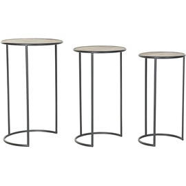 DKD Home Decor Set mit 3 Tischen, Estándar