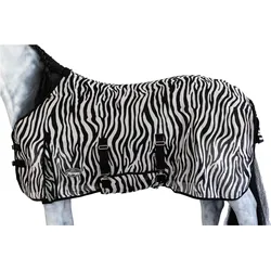 Fliegendecke ZEBRA schwarz/weiß camouflagefarben 115 CM