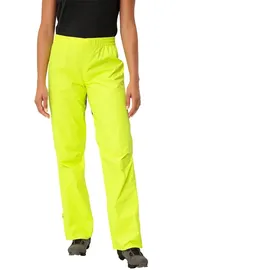 Vaude Drop II Regenhose Damen neon yellow 42
