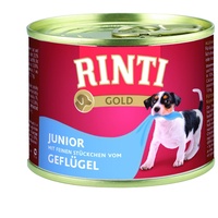 Rinti Gold Junior Geflügelhäppchen 12 x 185 g