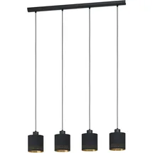 EGLO Esteperra 4-flg. 16 cm schwarz