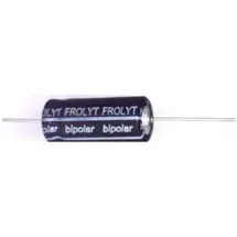 Frolyt K-AGU337 Bipolarer Kondensator axial bedrahtet 0.47 μF 100V 20% (Ø x L) 8.5mm x 16mm