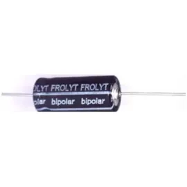 Frolyt K-AGU337 Bipolarer Kondensator axial bedrahtet 0.47 μF 100V 20% (Ø x L) 8.5mm x 16mm