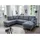 P & B Wohnlandschaft, Valentina Blau, Struktur,