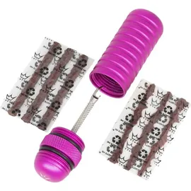 Peaty's Holeshot Tubeless Puncture Plugger Kit Reparatursatz - rosa