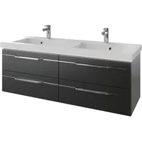 Saphir »Serie Balto Mineralmarmor-Waschtisch mit Unterschrank, 147,8 cm breit«,