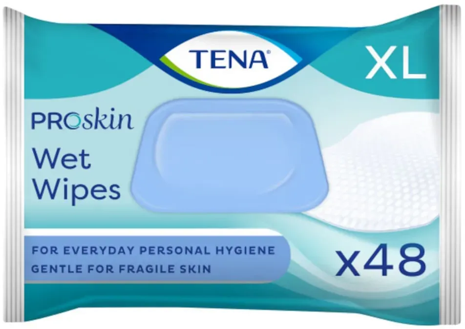 tena wet wipes 3in1