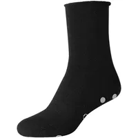 CAMANO Warm-Up Antirutsch Crew Socken 2 Paare Schwarz 39-42