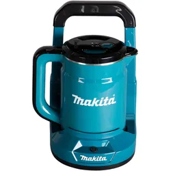 Makita DKT 360 PM2 Akku Wasserkocher 36 V ( 2x 18 V ) 0,8 L  + 2x Akku 4,0 Ah + Doppelladegerät