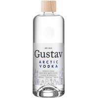 Gustav Arctic Vodka 40% - Premium Wodka - Weich und Trocken Finnischer Vodka - Handgefertigt aus Finnischem Weizen im Norden Finnlands - Alkohol Vodka 700ml