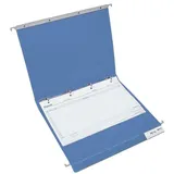 BOI Patienten-Dokumentations-Hängemappe 4-Ringe Economy Click-Line blau Boden: 3,0 cm, 1 St.