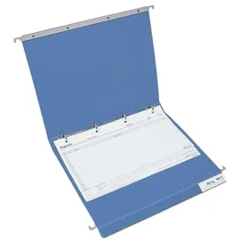 BOI Patienten-Dokumentations-Hängemappe 4-Ringe Economy Click-Line blau Boden: 3,0 cm, 1 St.