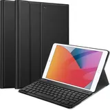 Fintie Tastatur Hülle für iPad 9. Generation (2021)/8. Gen (2020)/7. Gen (2019) Schwarz