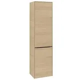 Villeroy & Boch Subway 3.0 Hochschrank C59201VJ 40x171x36,2cm, Schanier links/Griff Volcano black, nordic oak