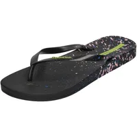 Ipanema Damen Colore, Black/Multicolored, 35.5 EU Schmal