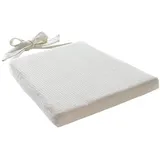 moebel-direkt-online Sitzkissen 2er-Set 40 x 40 cm Cremefarben