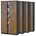 C001 x 90 x cm Anthrazit/Holzoptik