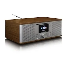 Lenco DIR-270WD Radio mit Internet, DAB, FM radio/ CD/BT - Wood