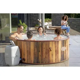 BESTWAY Helsinki AirJet Plus 180 x 66 cm Holz-Optik