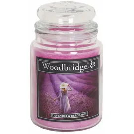 woodbridge Lavender & Bergamot Duftkerze 565 g lila