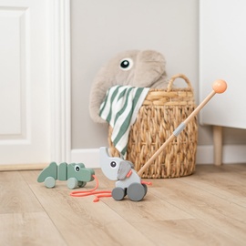 Done by Deer Elphee Holz-ziehspielzeug - Grey - One Size
