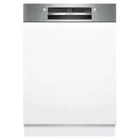 Bosch Serie 2 SMI2HTS06E Einbau-Geschirrspüler (teilintegrierbar, 598 mm breit, Edelstahl)
