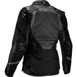 leatt adventure ADV FlowTour 5.5 Textiljacke Schwarz/Dunkelgrau/Gold XS