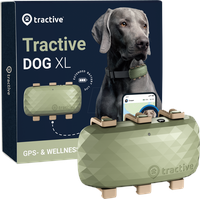Tractive GPS Tracker XL für Hunde & Katzen 4XL