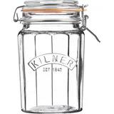 Kilner Einkochglas Bügelverschluss facettiert 950ml