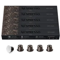 NESPRESSO ORIGINAL Ispirazione Roma, Mittlere Röstung, Kompatibel mit ORIGINAL Kaffeemaschinen, Kapsel Set aus 50 Kaffeekapseln