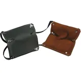 leipold doehle 2487 Leder-Knieschoner Braun, Schwarz 1 Paar