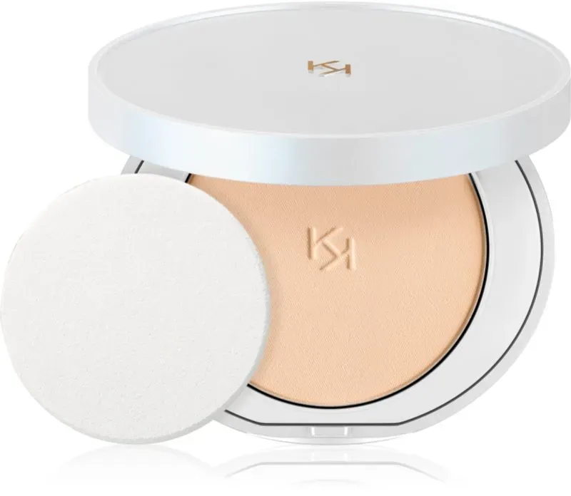 KIKO Milano Urban Shield Powder Foundation mattierendes Pudermake-up SPF 50 Farbton 02 Vanilla Bean 9 g