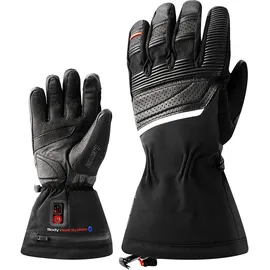 Lenz Heat Glove 6.0 Finger Cap Skihandschuhe Schwarz L